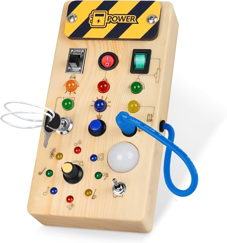 Montessori Busy Board - Toylio
